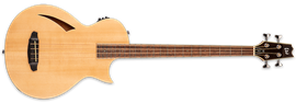 LTD  Thinline TL-4   Natural 4-String Acoustic Electric Bass Guitar 